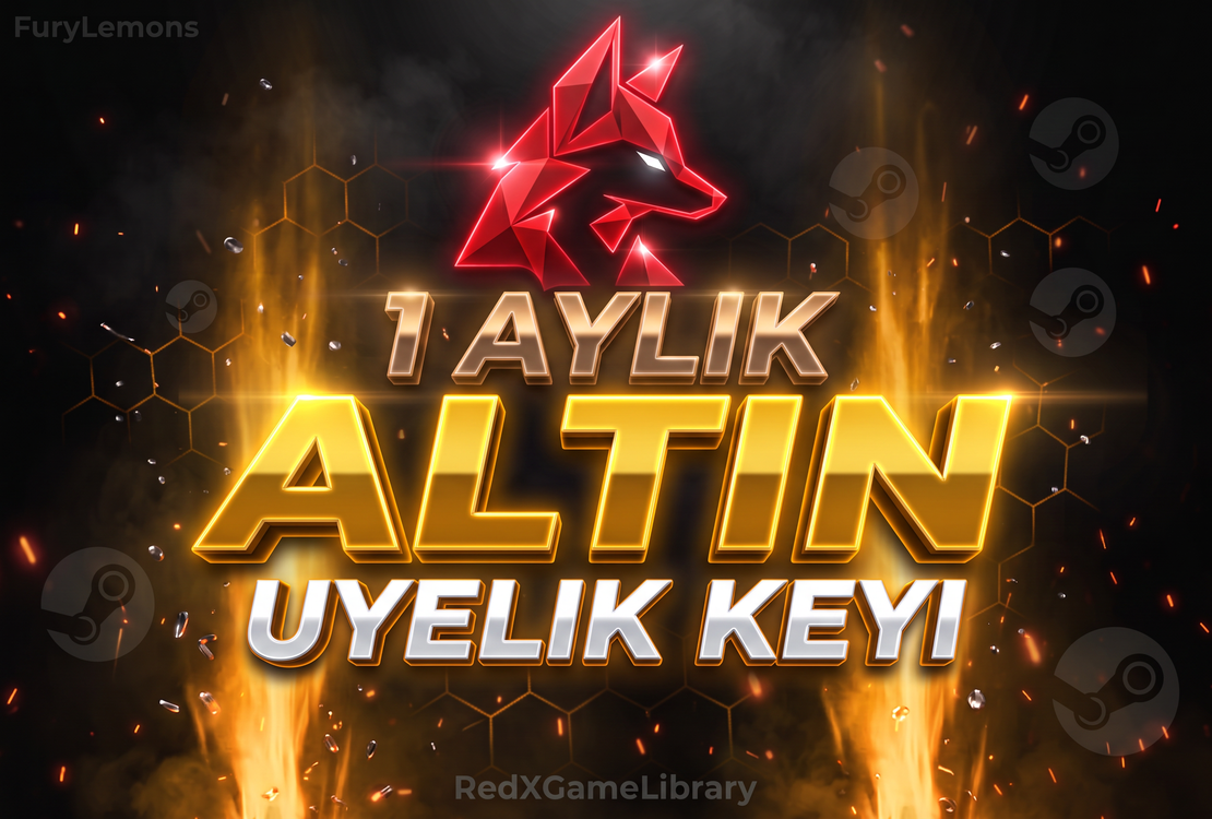 RedX Game Library Altın Üyelik Rozeti